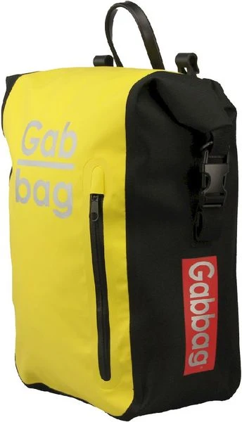 Gabbag Waterdichte Enkele Fietstas - 25 Liter - Geel 4 Gabbag Waterdichte Enkele Fietstas - 25 Liter - Geel - Afbeelding 2