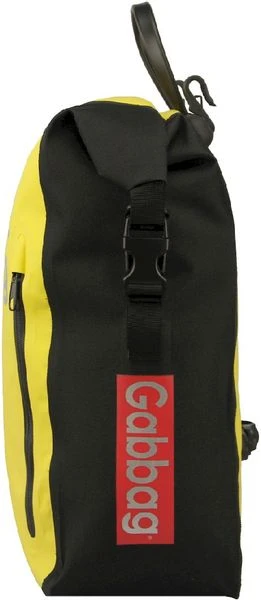 Gabbag Waterdichte Enkele Fietstas - 25 Liter - Geel 5 Gabbag Waterdichte Enkele Fietstas - 25 Liter - Geel - Afbeelding 3