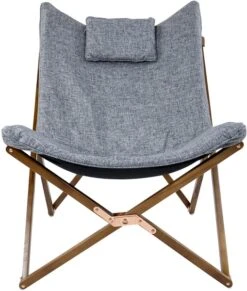 Bo-Camp Urban Outdoor Bloomsbury Vlinderstoel - Grijs - M -Buiten kamperen 1060 900 1200369 2