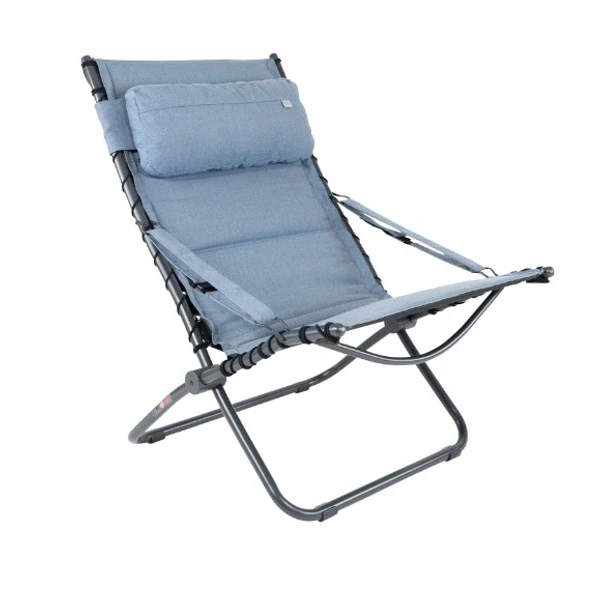 Crespo Tex Comfort AP-262 Loungestoel - Blauw 3 Crespo Tex Comfort AP-262 Loungestoel - Blauw