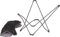 Bo-Camp Urban Outdoor Redbridge Vlinderstoel - Antraciet 13 Bo-Camp Urban Outdoor Redbridge Vlinderstoel - Antraciet -Buiten kamperen 1200363 06 resultaat