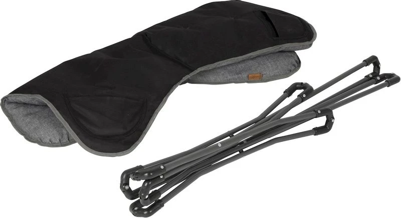 Bo-Camp Urban Outdoor Redbridge Vlinderstoel - Antraciet 8 Bo-Camp Urban Outdoor Redbridge Vlinderstoel - Antraciet - Afbeelding 6