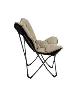 Bo-Camp Urban Outdoor Redbridge Vlinderstoel - Beige -Buiten kamperen 1200364 04 1