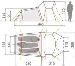 Vaude Chapel L XT Koepeltent - 3 Persoons 11 Vaude Chapel L XT Koepeltent - 3 Persoons -Buiten kamperen 12823 5 resultaat