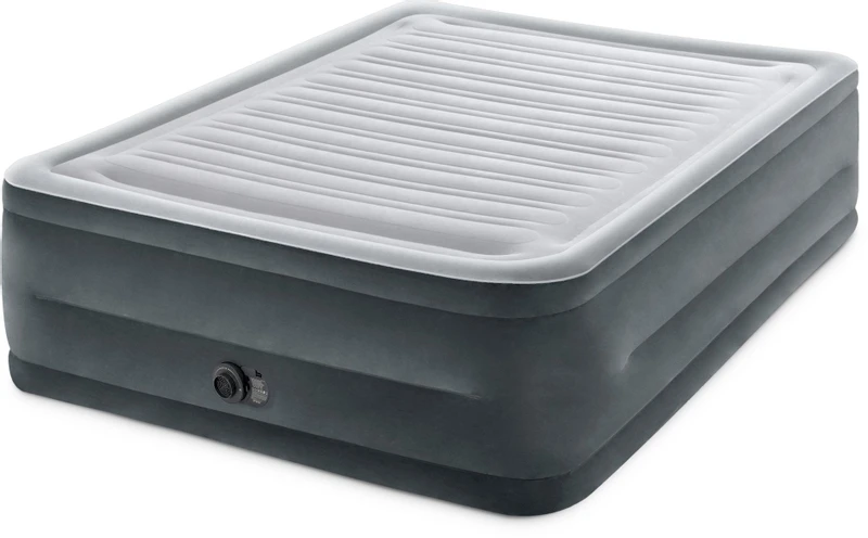 Intex Comfort Plush Extra Hoog Luchtbed - Queensize - Ingebouwde Elektrische Pomp 4 Intex Comfort Plush Extra Hoog Luchtbed - Queensize - Ingebouwde Elektrische Pomp - Afbeelding 2