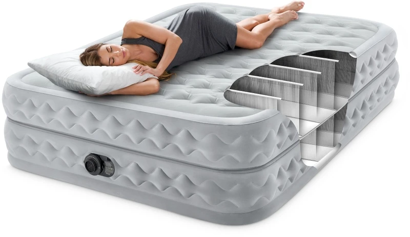 Intex Supreme Air Flow Luchtbed - Queensize - Ingebouwde Elektrische Pomp 6 Intex Supreme Air Flow Luchtbed - Queensize - Ingebouwde Elektrische Pomp - Afbeelding 4