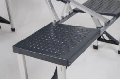 Bo-Camp 130 X 85 Inklapbare Picknicktafel - Grijs -Buiten kamperen 1404374 13 resultaat