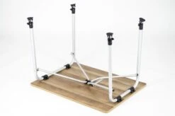 Bo-Camp Feather 80 X 60 Cm Campingtafel - Bruin -Buiten kamperen 1404460 06 resultaat
