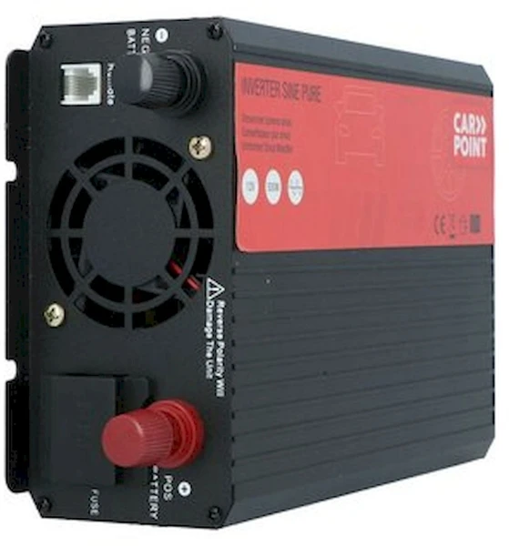 Carpoint Pure Sinus Omvormer 12V Naar 230V - 500W 4 Carpoint Pure Sinus Omvormer 12V Naar 230V - 500W - Afbeelding 2