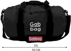 Gabbag Travel S 35L Waterdichte Tas - Zwart -Buiten kamperen 4 0jgr310 100 resultaat