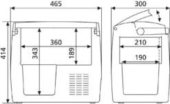 Dometic CoolFreeze CDF 18 Autokoelbox - 18L 13 Dometic CoolFreeze CDF 18 Autokoelbox - 18L -Buiten kamperen 737 1200 900 900 dometic coolfreeze cdf 18 7