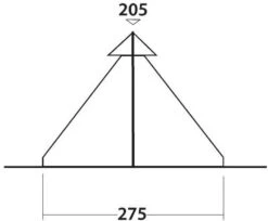 Easy Camp Bolide 400 Tipitent - 4 Personen -Buiten kamperen 900 1090 plattegrond bolide 3