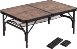 Bo-Camp Industrial Decatur 90 X 60 Campingtafel - Zwart/houtlook 19 Bo-Camp Industrial Decatur 90 X 60 Campingtafel - Zwart/houtlook -Buiten kamperen 900 1186 1404200 03