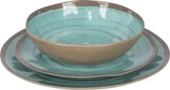 Bo-Camp Halo Melamine Serviesset - 12-delig - Aqua 10 Bo-Camp Halo Melamine Serviesset - 12-delig - Aqua -Buiten kamperen 900 1327 6181392 05