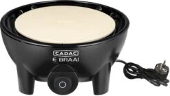 CADAC E-Braai Elektrische Barbecue - Zwart -Buiten kamperen 900 1500 5840 20 04 e braai 40 pizza stone