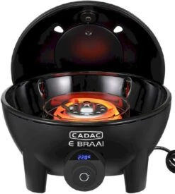 CADAC E-Braai Elektrische Barbecue - Zwart -Buiten kamperen 900 764 5840 20 04 e braai 40 16