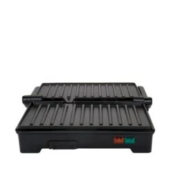 Mestic MC-100 Contactgrill -Buiten kamperen 900 900 mestic mc 100 contactgrill vooraanzicht open