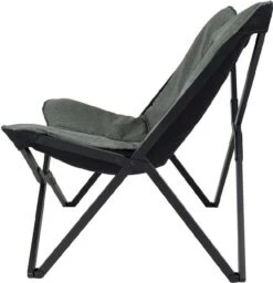 Bo-Camp Industrial Molfat Relaxstoel - Groen/Grijs -Buiten kamperen 900 912 1200353 06