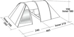 Easy Camp Galaxy 400 Steel Blue Tunneltent - 4 Personen -Buiten kamperen 932 1900 3186c636 4f86 4c19 91d7 021f555dd42a 1280x960
