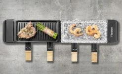 Bestron Raclette/Steengrill - 4 Personen -Buiten kamperen bestron raclettesteengrill 4 personen 11