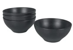 Bo-Camp Orville Melamine Serviesset - 16-delig - Antraciet -Buiten kamperen bo camp orville antr 2