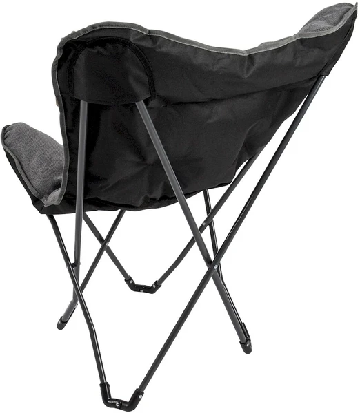 Bo-Camp Urban Outdoor Grainger Vlinderstoel - Antraciet 9 Bo-Camp Urban Outdoor Grainger Vlinderstoel - Antraciet - Afbeelding 7