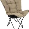 Bo-Camp Urban Outdoor Grainger Vlinderstoel - Beige 1 Bo-Camp Urban Outdoor Grainger Vlinderstoel - Beige -Buiten kamperen bo camp grainger vlinderstoel beige 3
