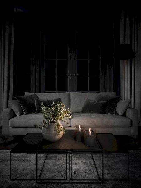 Tenderflame Lilly 10 Tafelhaard - Zwart 5 Tenderflame Lilly 10 Tafelhaard - Zwart - Afbeelding 3