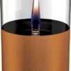Tenderflame Lilly 10 Tafelhaard - Koper -Buiten kamperen lilly 10 glass copper sfeer 2 op maat 2