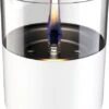 Tenderflame Lilly 10 Tafelhaard - Wit 1 Tenderflame Lilly 10 Tafelhaard - Wit -Buiten kamperen lilly 10 glass white 1 op maat 1