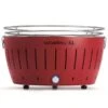LotusGrill XL Hybrid Houtskoolbarbecue - Rood -Buiten kamperen lotusgrill xl rood