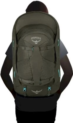 Osprey Fairview Backpack - 70 Liter - Zwart -Buiten kamperen osprey fairview 70 zwart 5