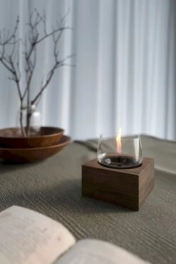 Tenderflame Poppy 14 Tafelhaard - Zwart 7 Tenderflame Poppy 14 Tafelhaard - Zwart -Buiten kamperen poppy 14 oak black sfeer 1 op maat 3