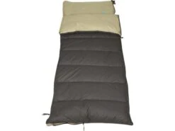 Polydaun Stern Slaapzak - Grijs 12 Polydaun Stern Slaapzak - Grijs -Buiten kamperen stern detail 2